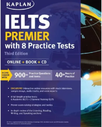 IELTS Premier with 8 Practice Tests 3rd Edition (Online + Book + CD)