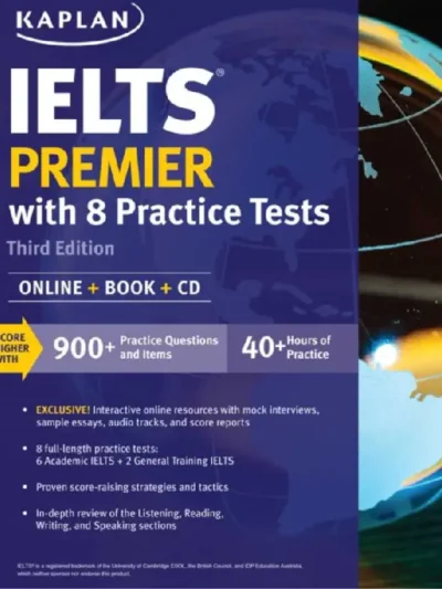 IELTS Premier with 8 Practice Tests 3rd Edition (Online + Book + CD)