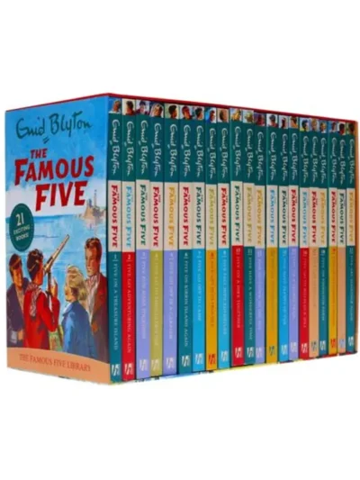 The Famous Five Definitive Set Of 10 Books by Enid Blyton