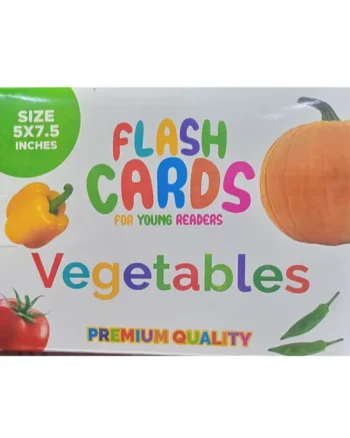 Vegetables Flash Cards for Young Reader