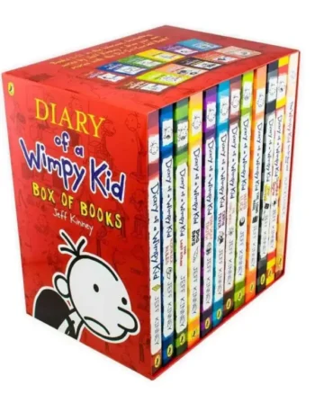 Diary Of A Wimpy Kid (12 Books Set) By Jeff Kinney