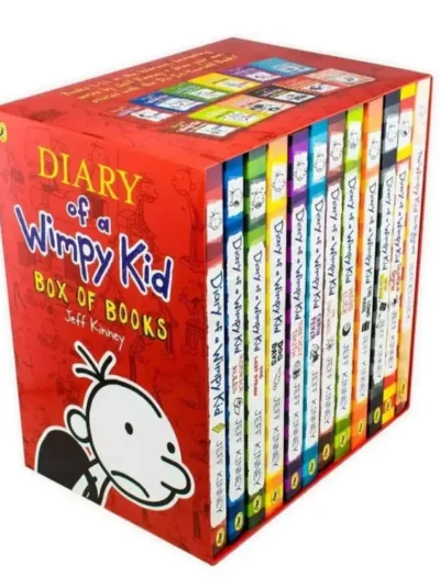 Diary Of A Wimpy Kid (12 Books Set) By Jeff Kinney
