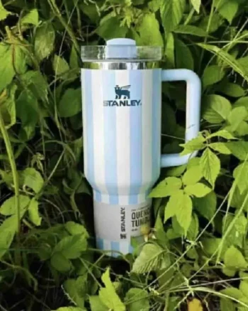 The Stanley x Oasis Collection 40oz Tumbler Cornflour Cabana gloss